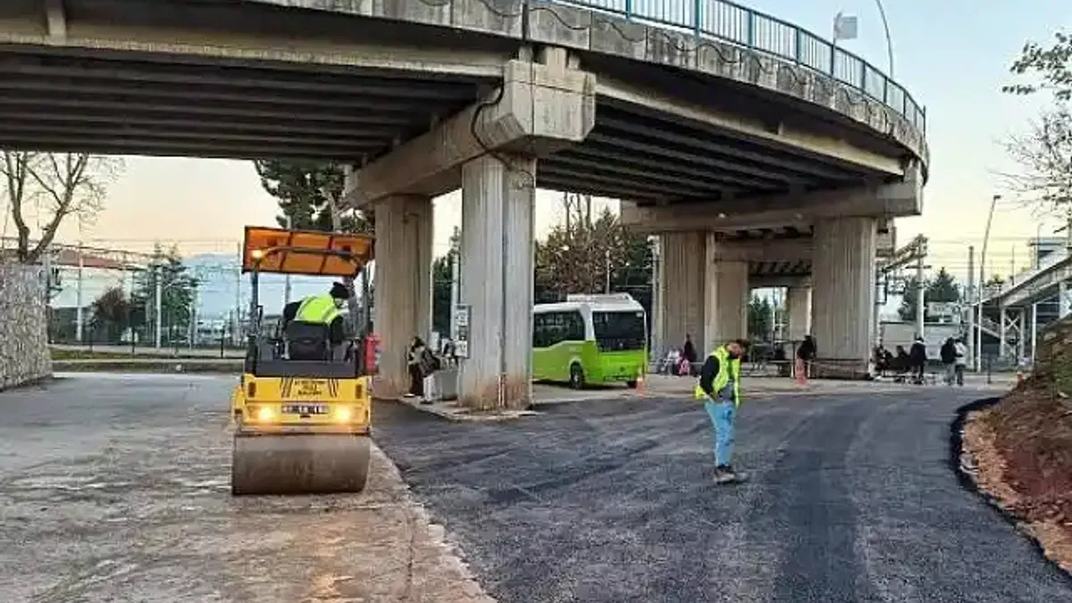 Batı Terminali'ndeki durak alanı genişletildi