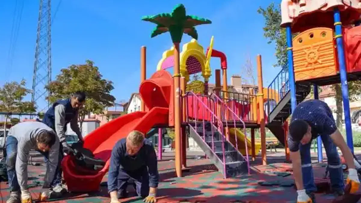 Konya Meram’ın park ve bahçeleri kışa hazırlanıyor