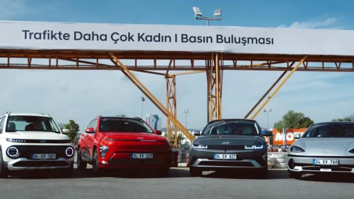 Hyundai Motor Türkiye'den Kadın Sürücüleri Cesaretlendiren Proje.