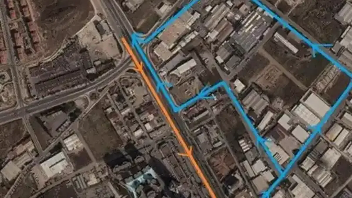 Denizli'de üst geçit çalışmalarında yeni etap