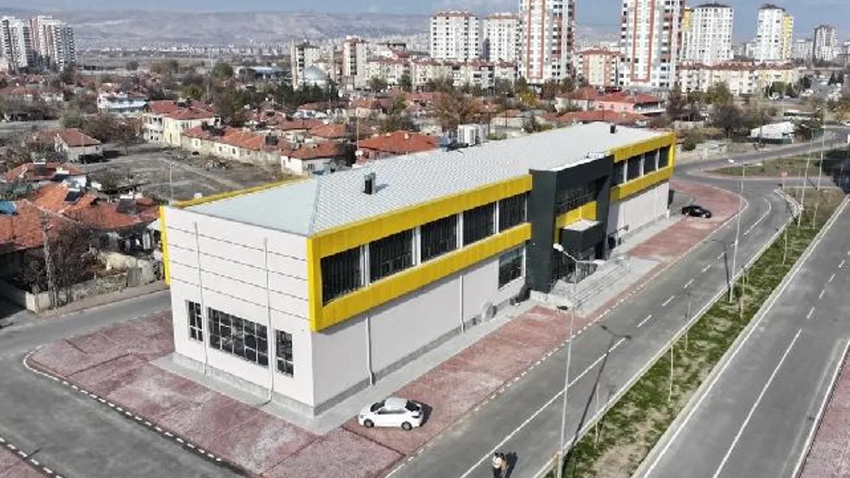 Kayseri Kocasinan Yunusemre Sosyal Tesisi hizmete açıldı