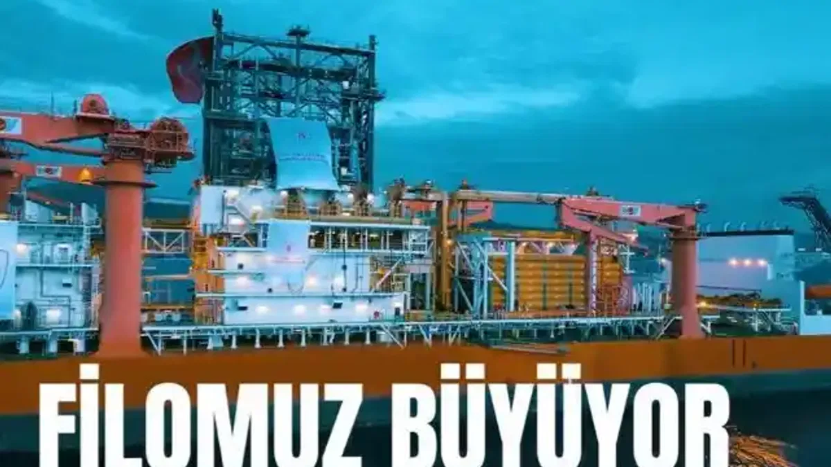 Altıncı gemimiz hizmette... Türkiye'nin enerji filosu güçleniyor