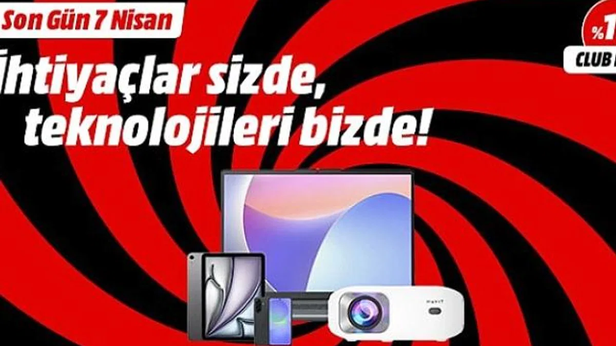 "İhtiyaçlar Sizde, Teknolojiler MediaMarkt'ta" Kampanyası Devam Ediyor