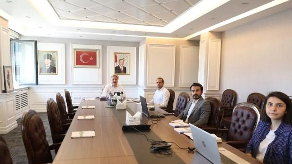 Kayseri Melikgazi'de proje değerlendirme toplantısı
