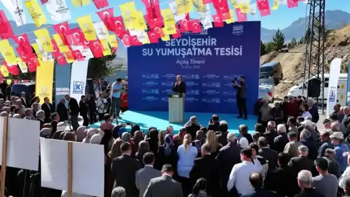 Konya Seydişehir'e 65 milyon liralık tesis