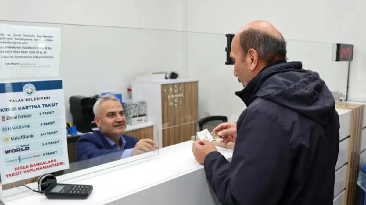 Kayseri Talas'ta hafta sonu vezneler açık