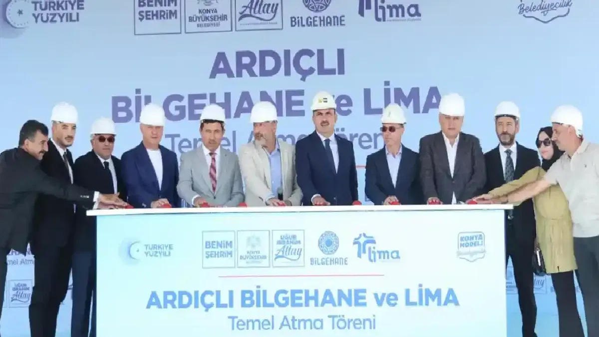 Konya Büyükşehir'den Ardıçlı TOKİ'de 'gençlik' temeli