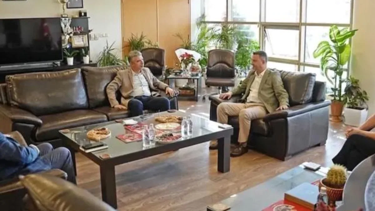 Manisa Soma'da Başkan Okur'dan Akhisar'a ziyaret