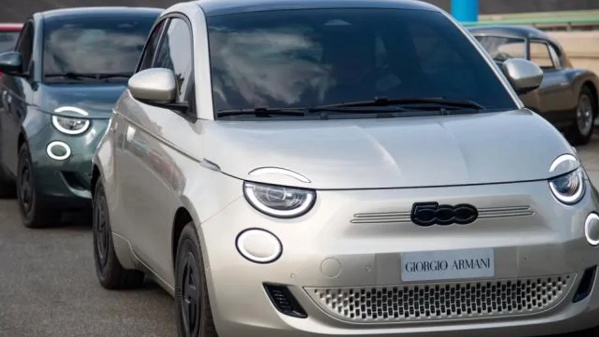 FIAT ve Giorgio Armani'den etkileyici iş birliği:  FIAT 500e Giorgio Armani