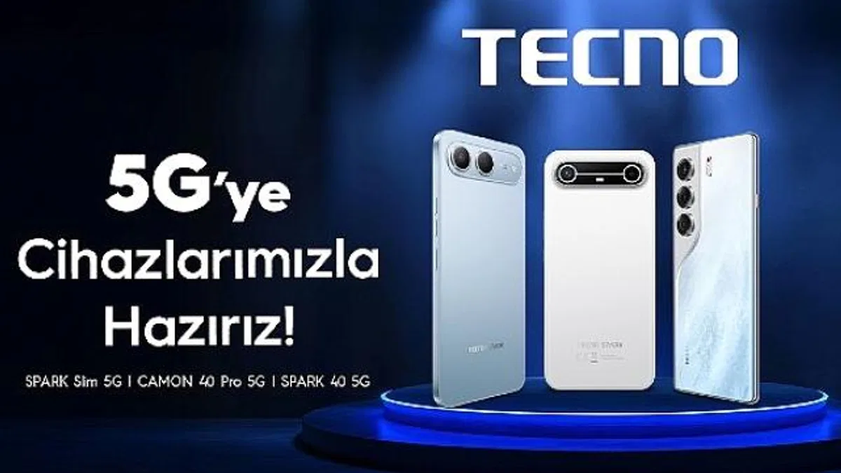 TECNO ile 5G Çağına Hazır Olun