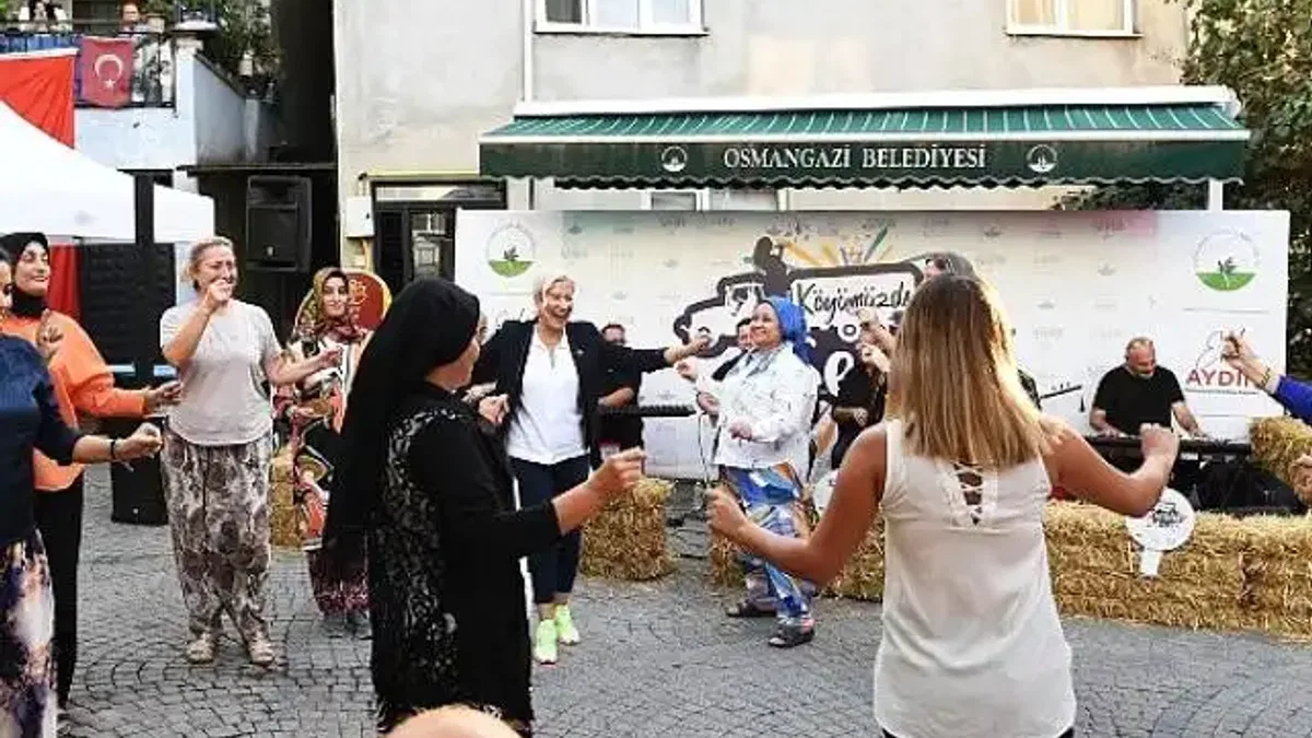 Osmangazi'nin köylerinde şenlik dolu günler