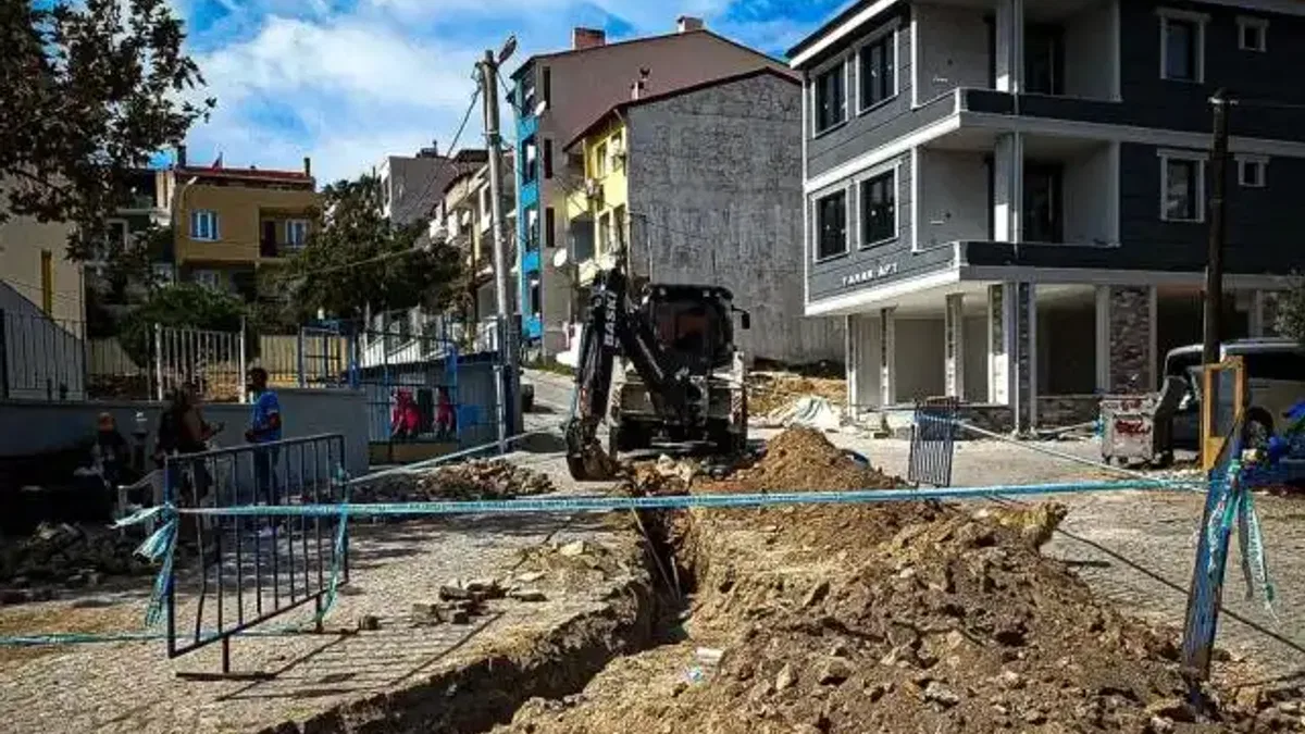 Balıkesir Ayvalık’ta yılların sorununa BASKİ’den kalıcı çözüm