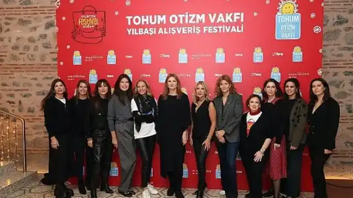 Tohum Otizm Vakfı'nın Geleneksel Yılbaşı Alışveriş Festivali Bu Sene "İyilikten Festival Doğar" Temasıyla 3 Aralık'ta Gerçekleşti!