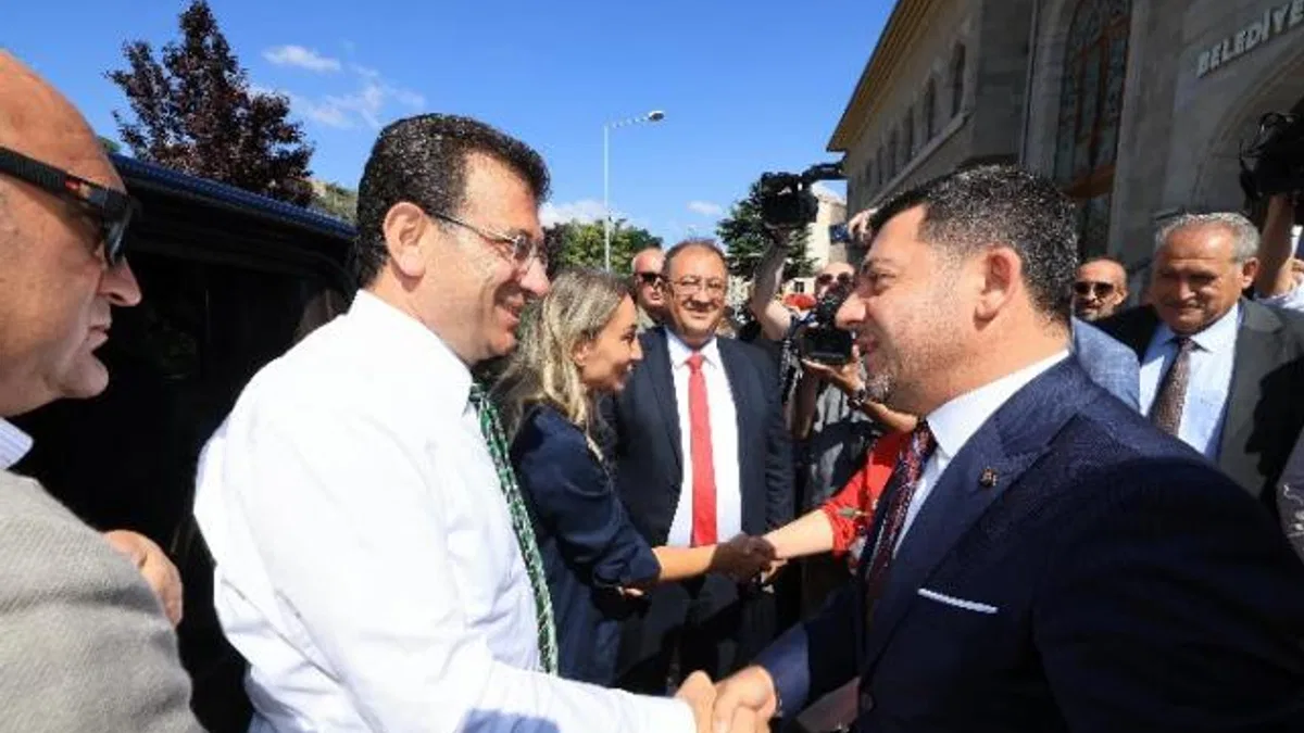 Ekrem İmamoğlu, Başkan Arı'yı ziyaret etti