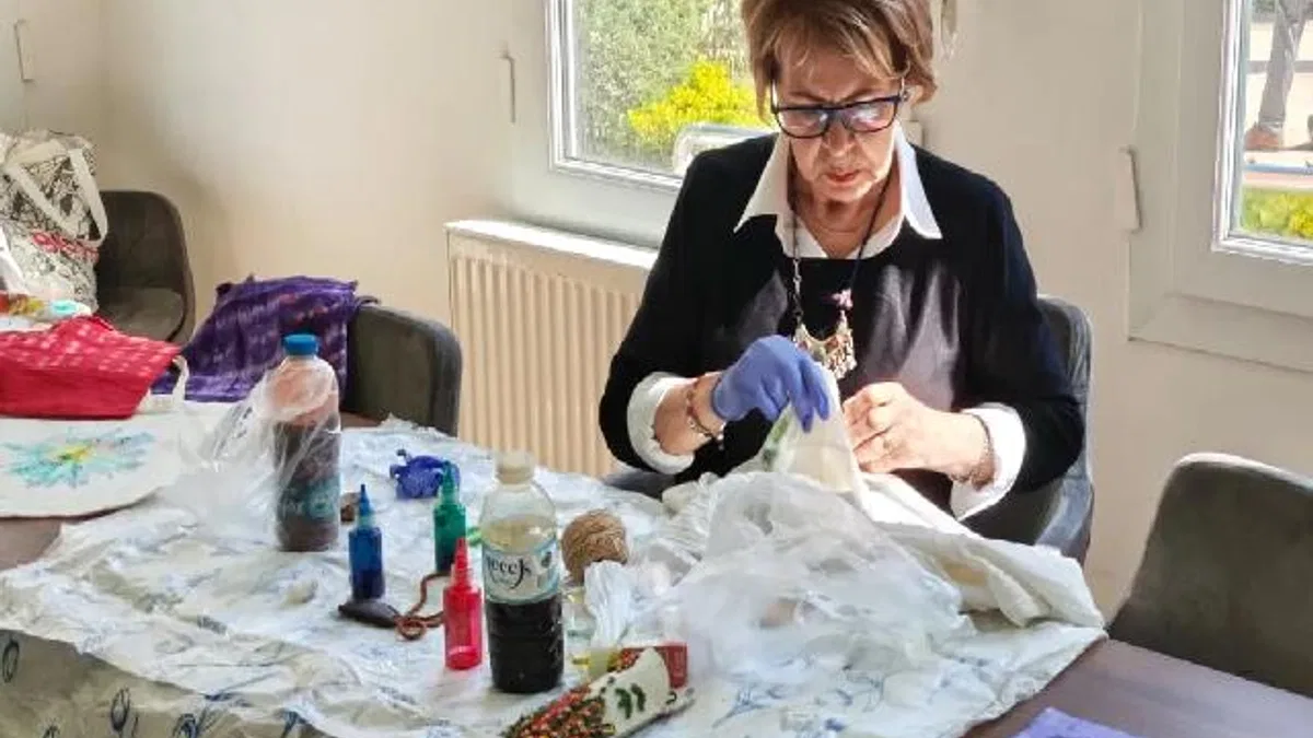 Batik sanatı Maltepe’de canlanıyor