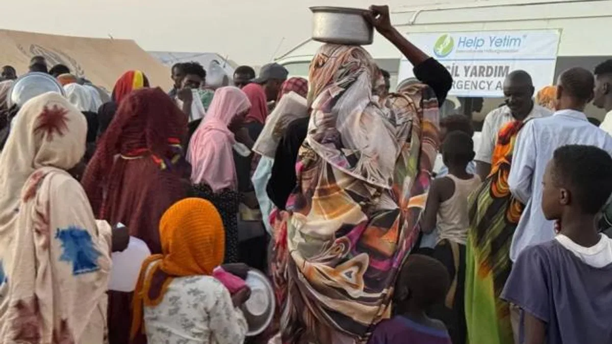 Help Yetim Sudan’da binlerce kişiye yardım ulaştırdı