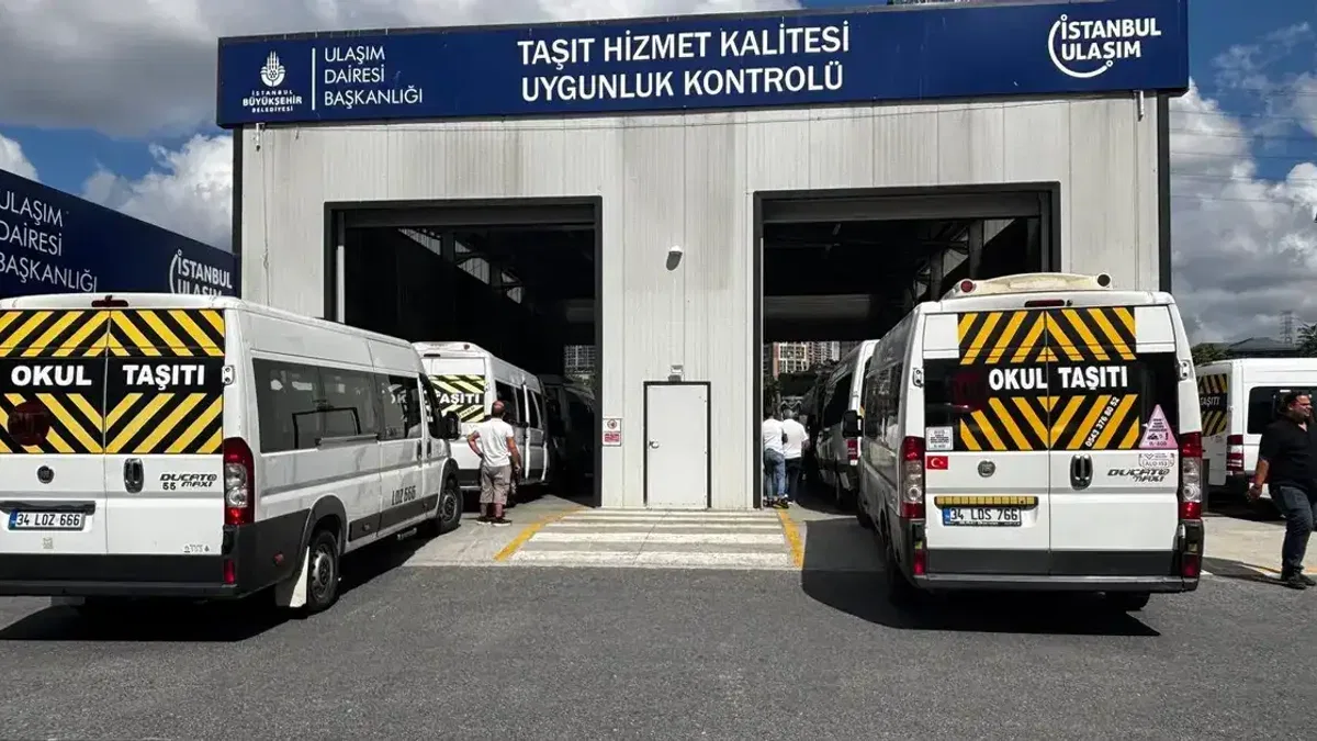 İBB okul servislerini TAHKUK kapsamında denetliyor