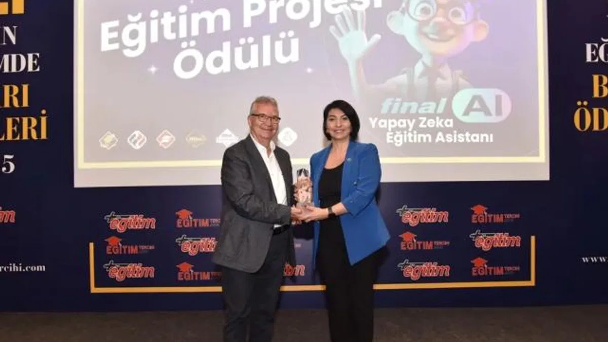 Final AI, Yılın Eğitim Projesi Ödülü’ne layık görüldü