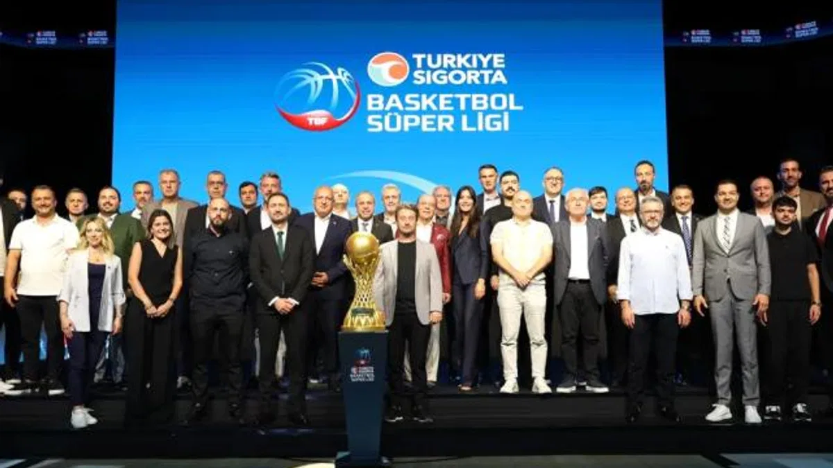 Basketbol Süper Ligi'nde sezon fikstürü çekildi...İlk hafta eşleşmeleri belli oldu