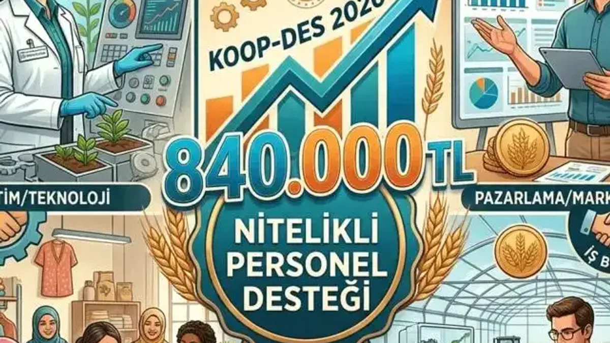 KOOP-DES'de nitelikli personel desteği yükseldi