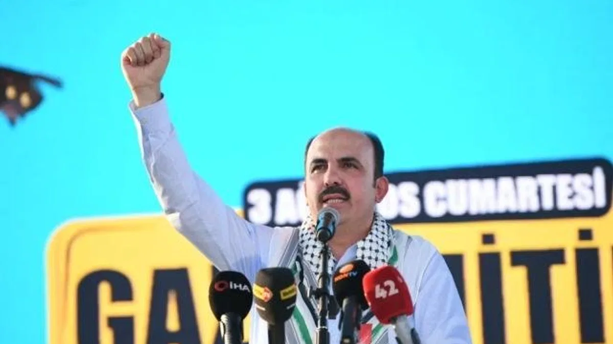 Konya'da Başkan Altay’dan Gazze mesajı