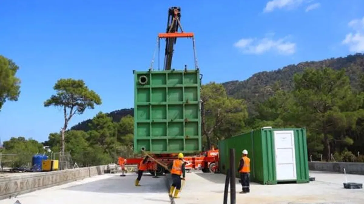 Antalya Büyükşehir'den Adrasan'a 100 milyon TL'lik arıtma tesisi yatırımı