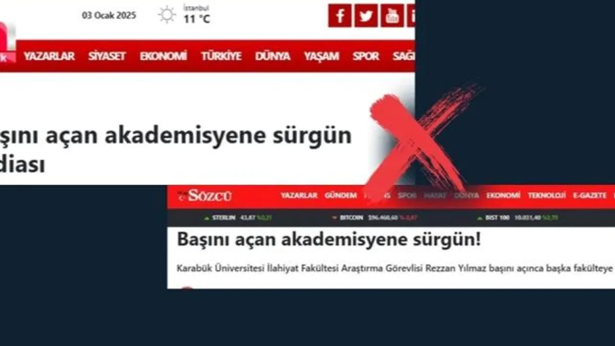 Başörtüsü sürgünü iddialarına İletişim'den açıklama