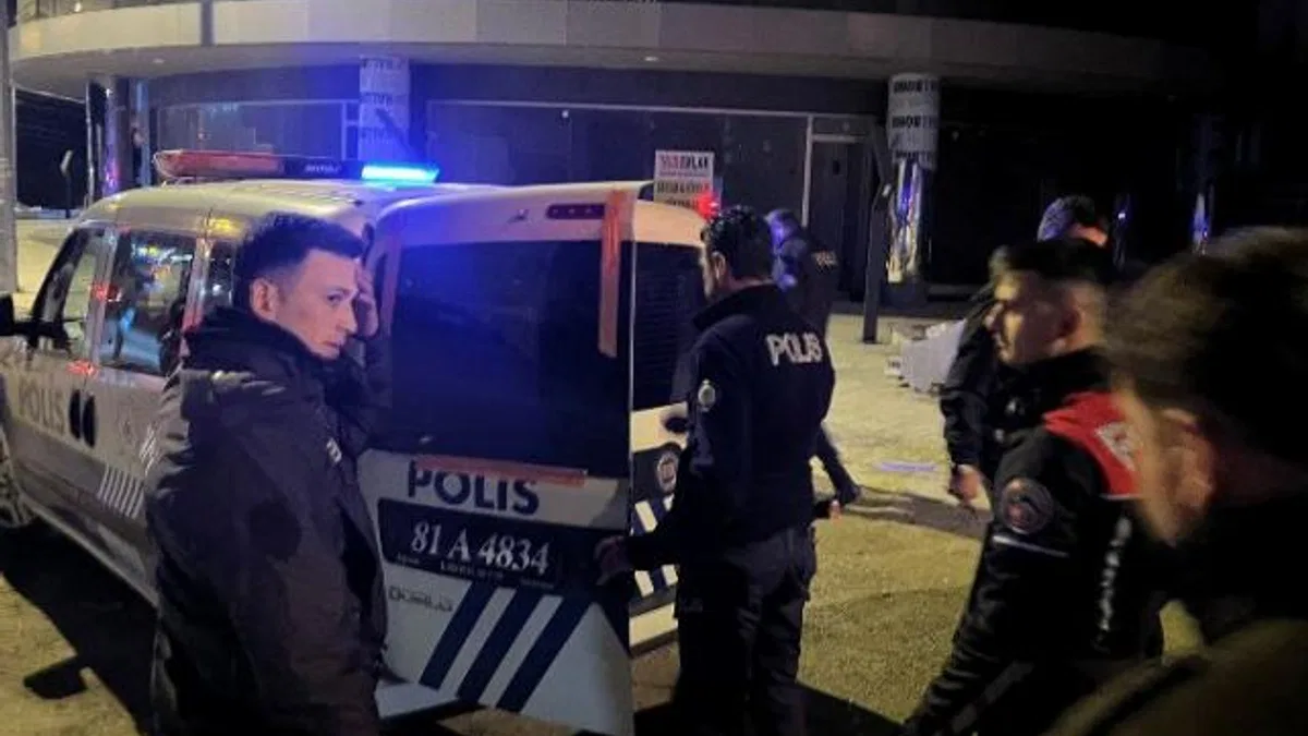 Düzce'de 'dur' ihtarına uymayan sürücüyle kovalamaca