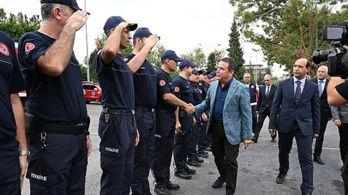 Başkan Böcek İtfaiyeciler Haftası'nı kutladı