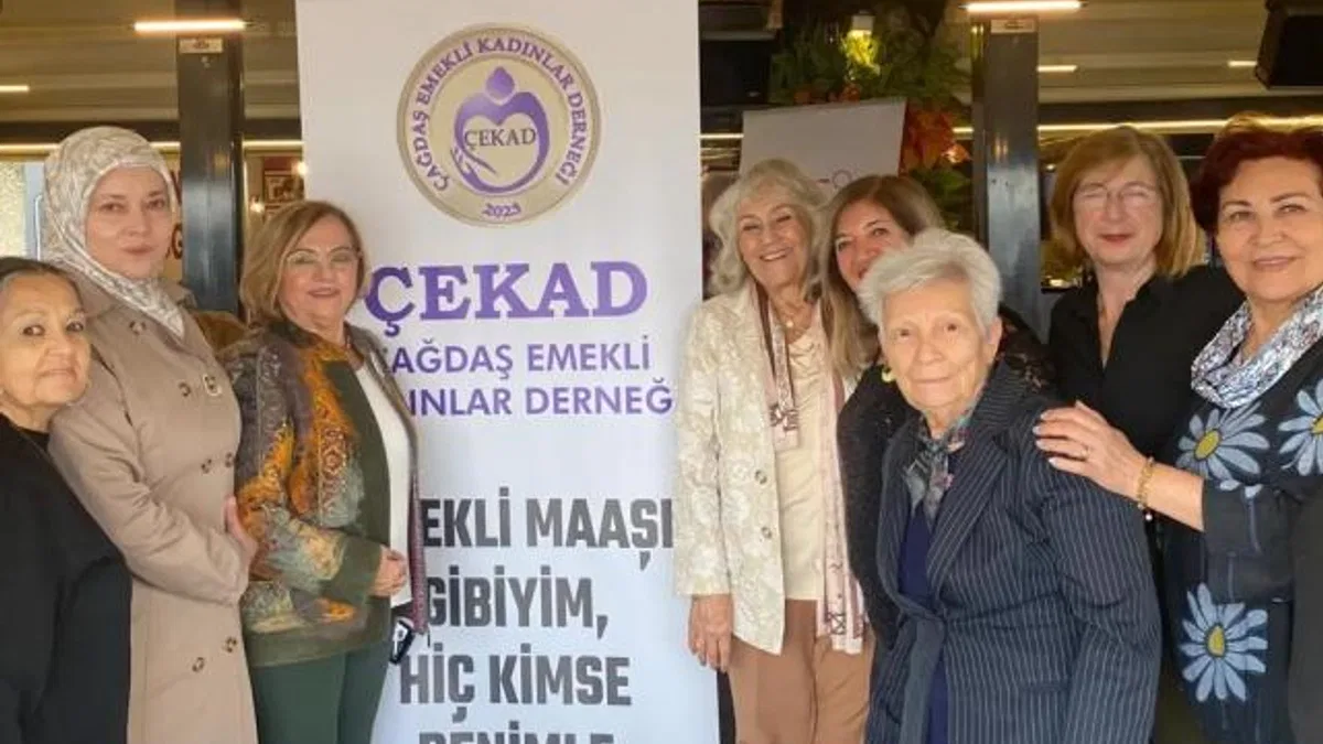 Emekli kadınlardan güç birliği buluşması
