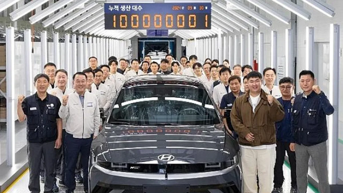 Hyundai 57 Yılda 100 Milyon Araç Üreterek Yeni Bir Tarih Yazdı.