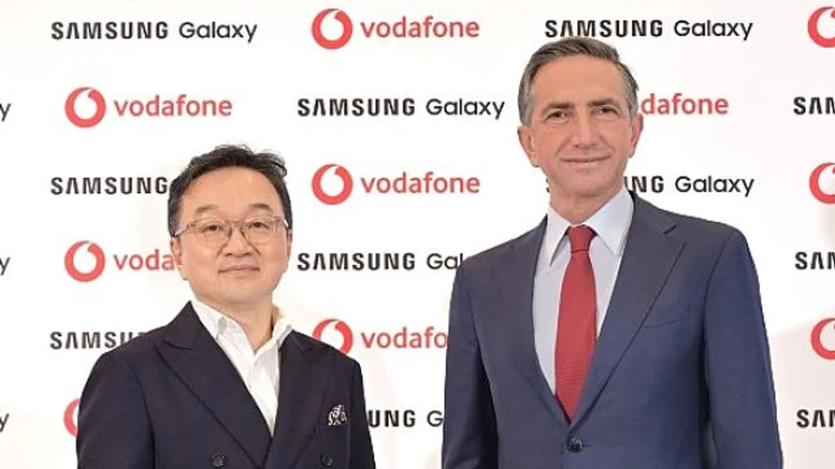 Samsung ve Vodafone'dan 5.5G'ye geçişte stratejik iş birliği!
