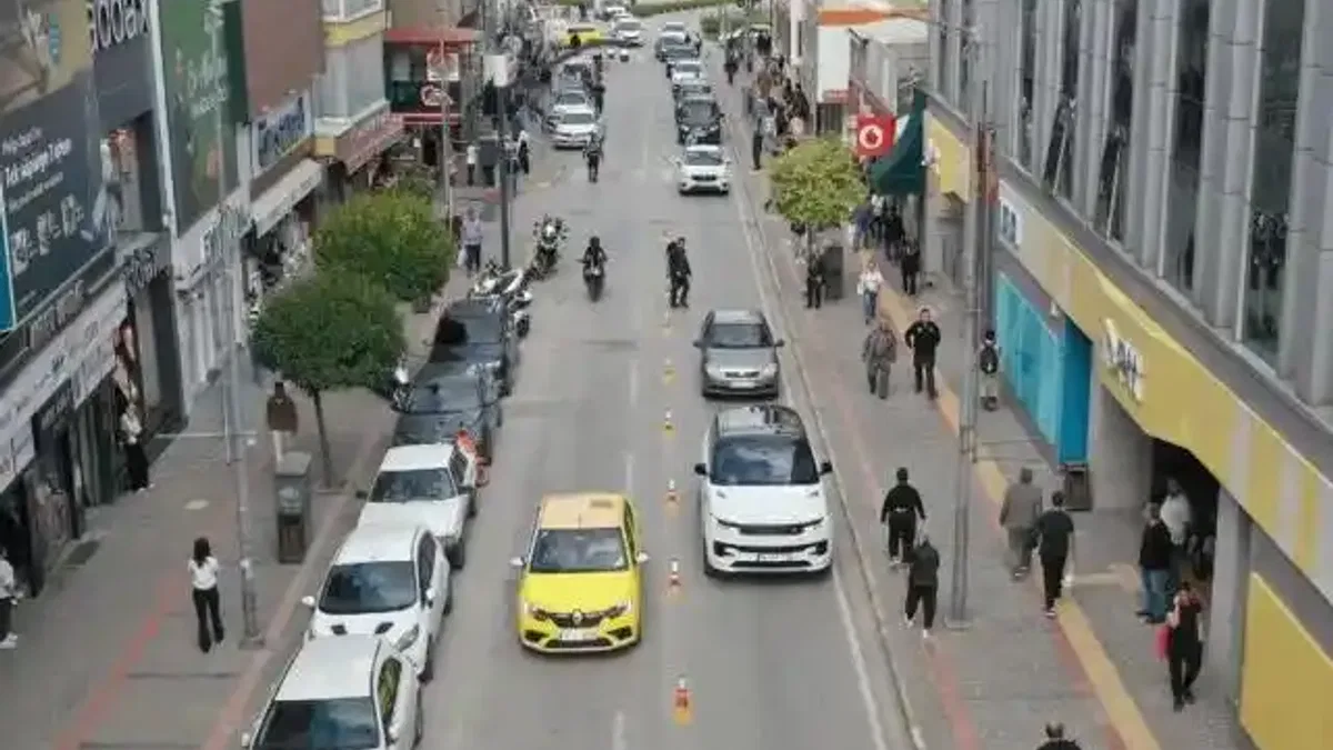Balıkesir’de çift sıra park sorununa çözüm