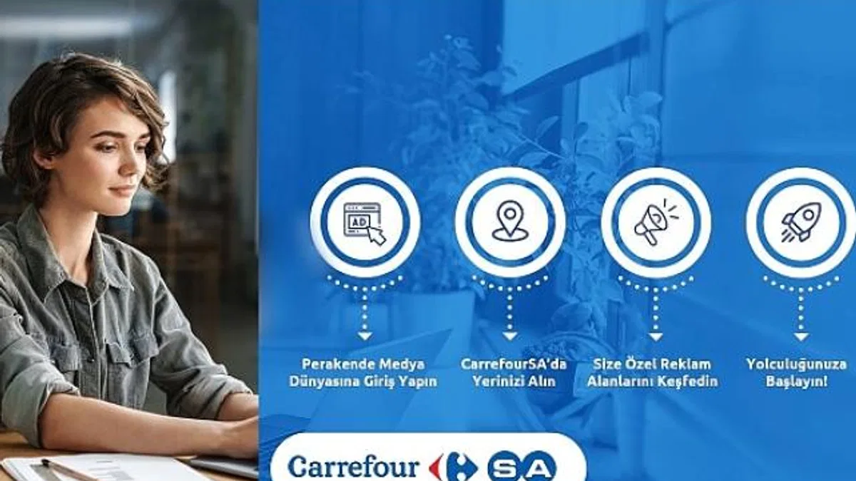 CarrefourSA'dan Perakende Medya Alanında Yeni Yatırım