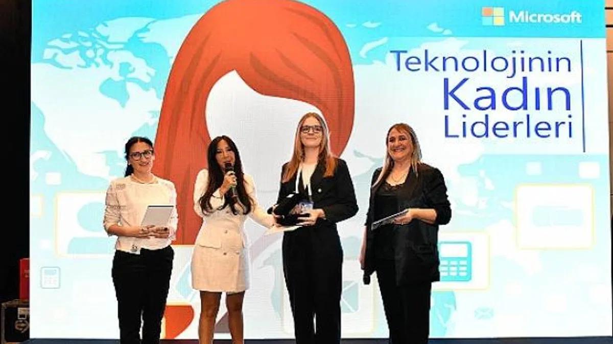 Microsoft Türkiye'nin düzenlediği "Teknolojinin Kadın Liderleri" yarışmasının kazananları belli oldu