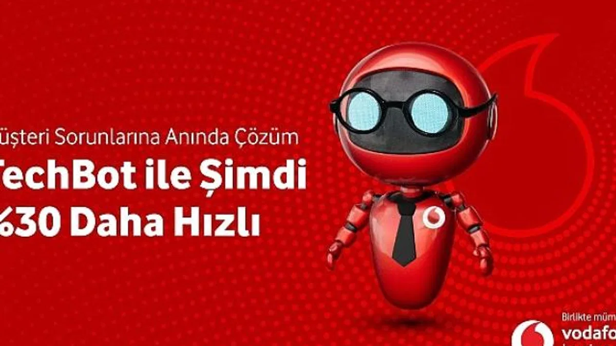 Vodafone Business Yeni İnovasyonu 'Techbot'la Sorun Çözme Hızını Yüzde 30 Artıracak