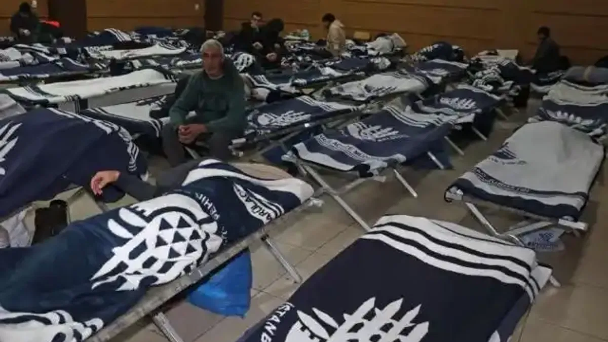Evsizler İstanbul'da misafir ediliyor