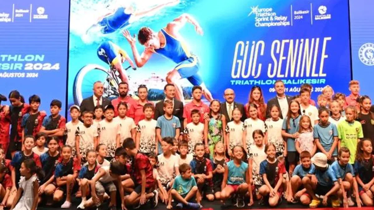 Balıkesir'de Triatlon heyecanı