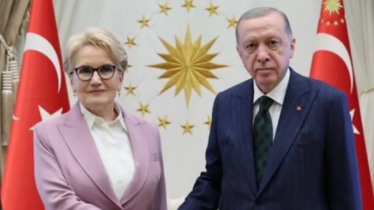 Erdoğan Akşener'i kabul etti