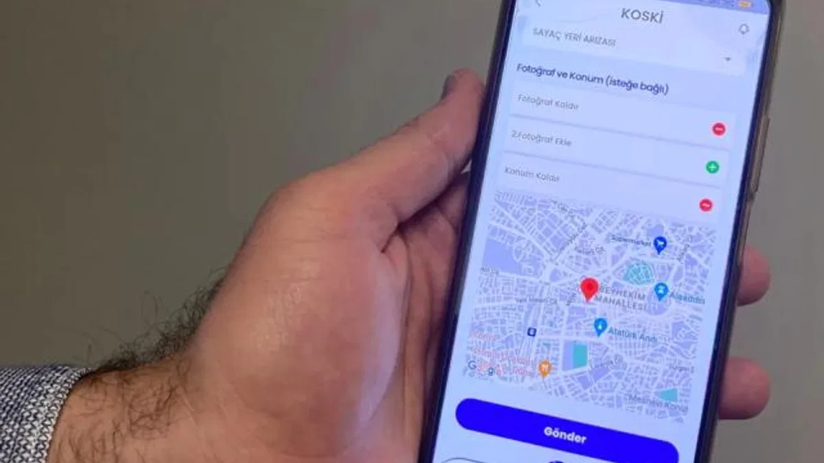 'KOSKİ Mobil Muhtar Sistemi' ile arızalara hızlı çözüm