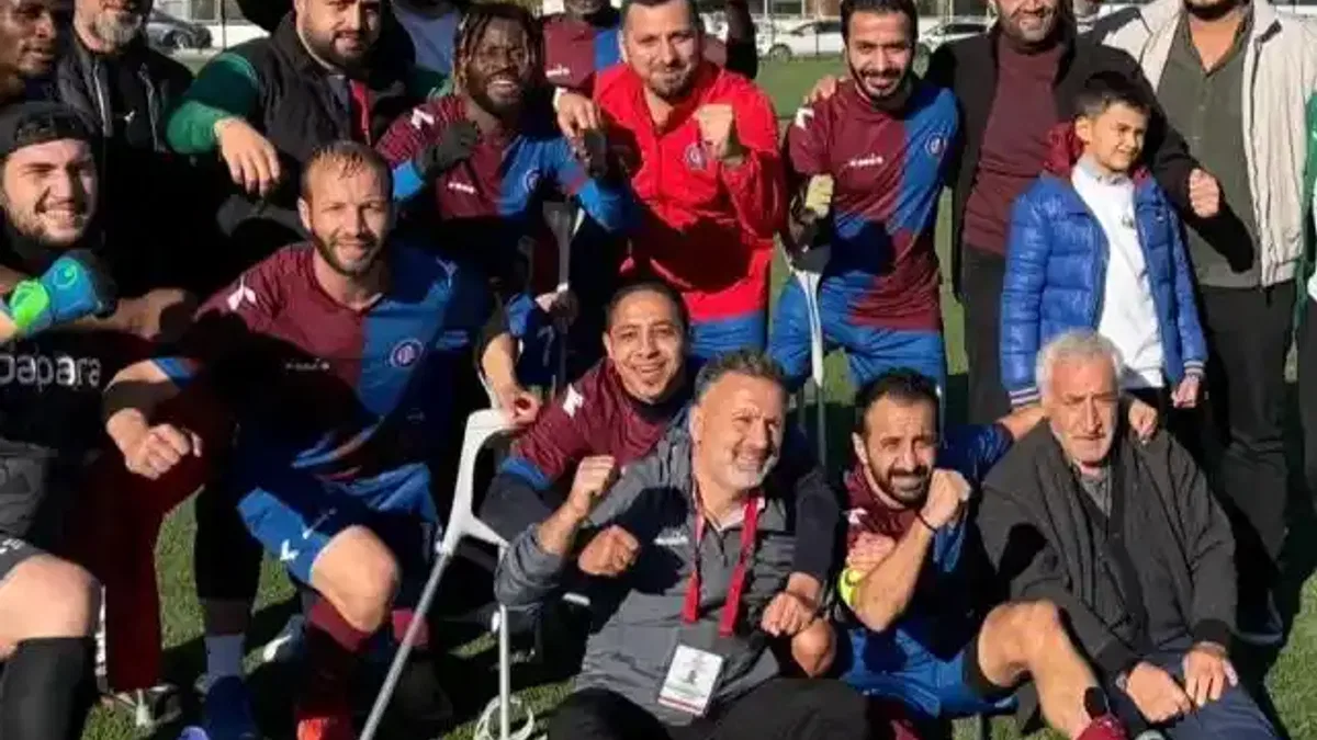 Trabzon Ampute Takımı zirve yürüyüşünde