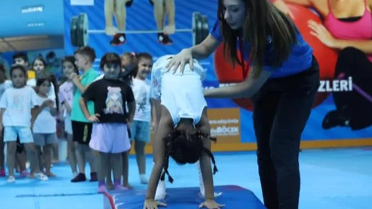Antalya’da çocuklar sporla güçleniyor