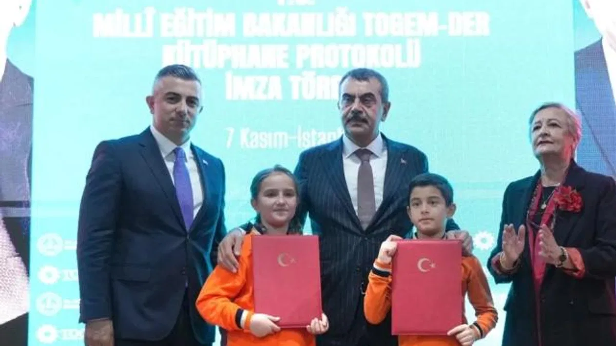 MEB'den TOGEMDER ile kütüphane protokolü