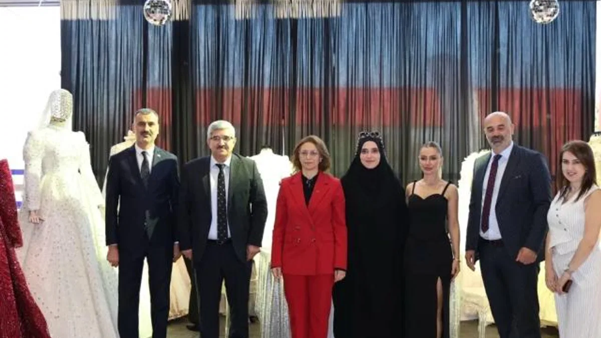 Evlenecek çiftler Evlilik Fuarı'nda buluştu