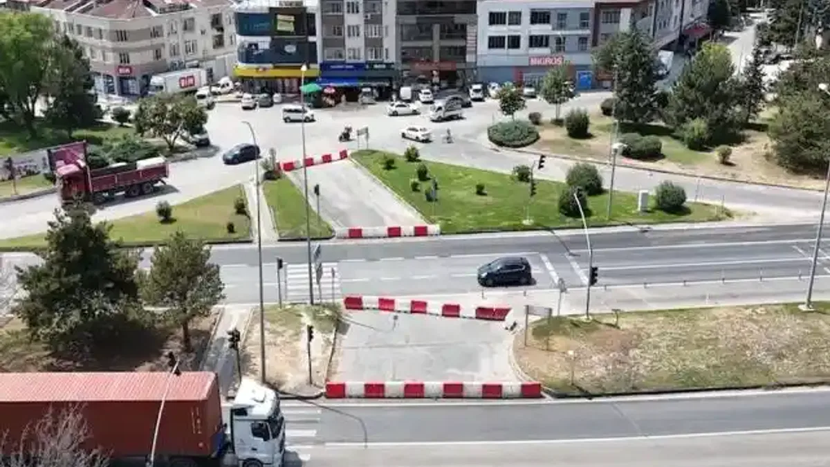 Eskişehir’de kavşak denemesi 1 ay daha uzatıldı