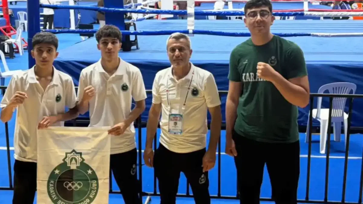 Konya Karatay'da Kick Boks’ta çifte madalya