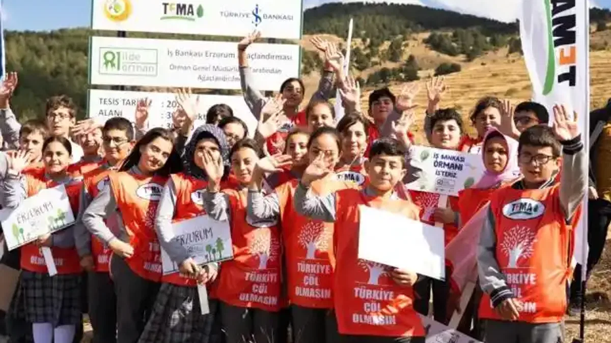 “81 İlde 81 Orman” projesinde sonbahar dikimleri başladı