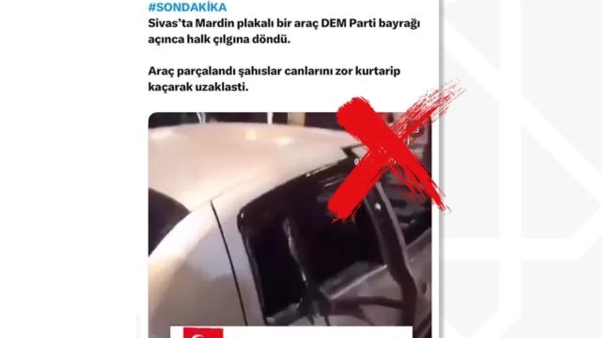 İletişim'den 'Sivas’ta linç girişimi' iddiasına yalanlama