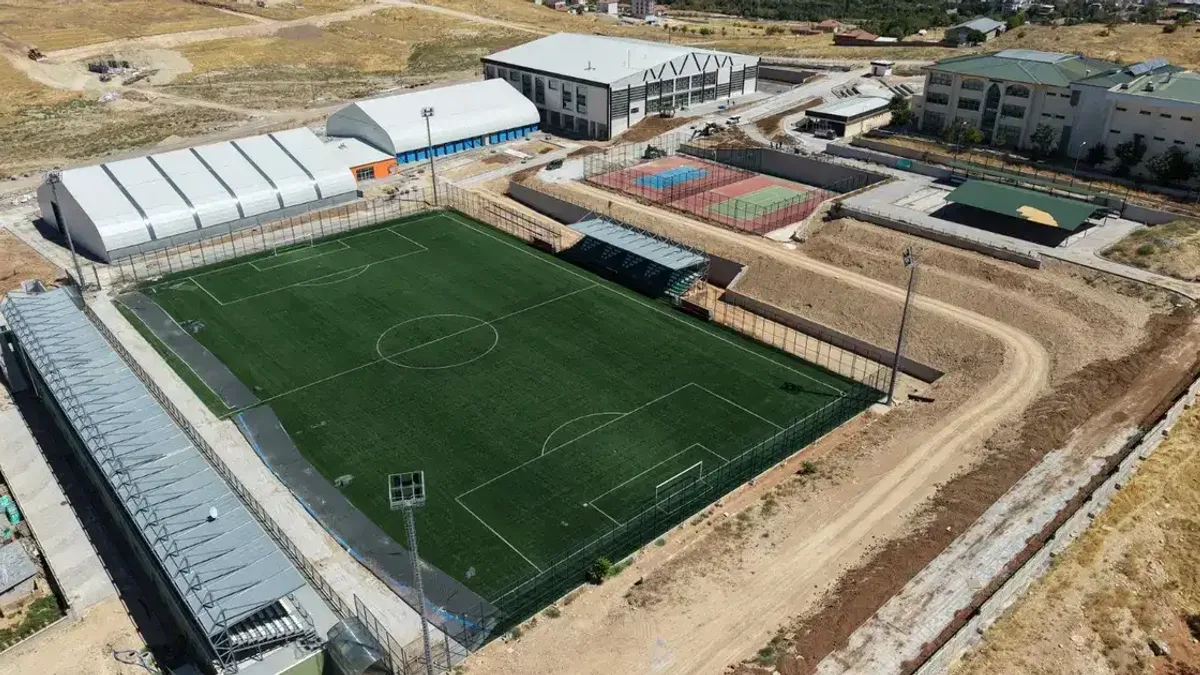 Malatya’da Melekbaba Spor Kompleksi eylül sonunda açılıyor