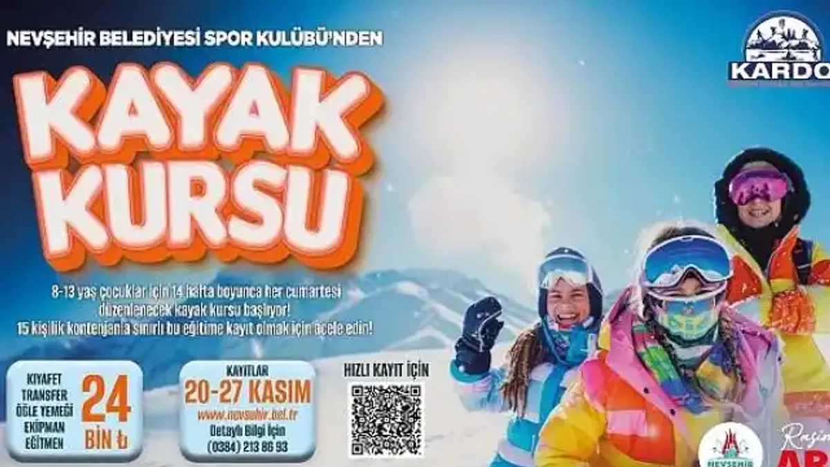 Kayak kursu için kayıtlar başladı